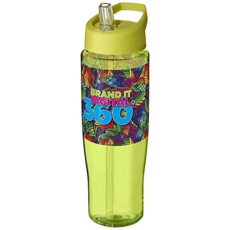 Bidón deportivo con tapa con boquilla de 700 ml H2O Active® "Tempo"