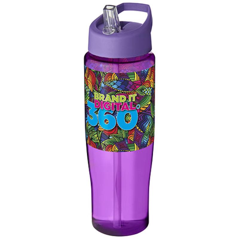 Bidón deportivo con tapa con boquilla de 700 ml H2O Active® "Tempo"