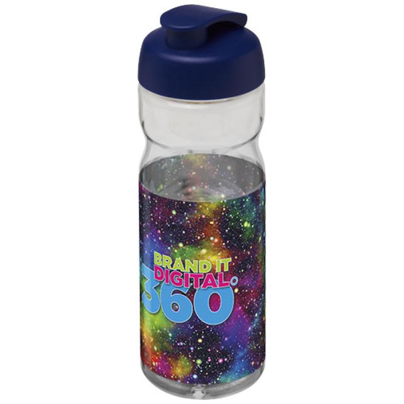 Bidón deportivo con Tapa Flip de 650 ml H2O Active® "Base"