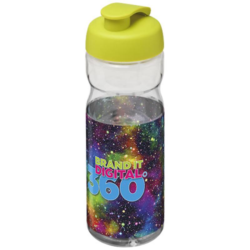 Bidón deportivo con Tapa Flip de 650 ml H2O Active® "Base"