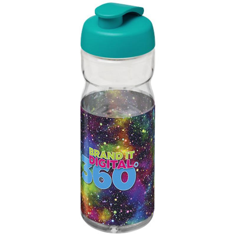 Bidón deportivo con Tapa Flip de 650 ml H2O Active® "Base"