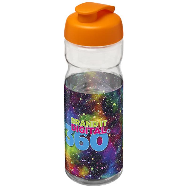 Bidón deportivo con Tapa Flip de 650 ml H2O Active® "Base"