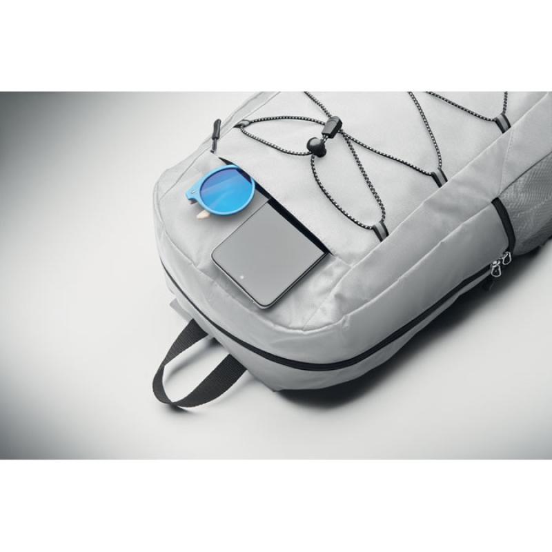 Mochila de poliéster RPET 600D