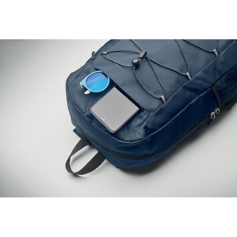 Mochila de poliéster RPET 600D