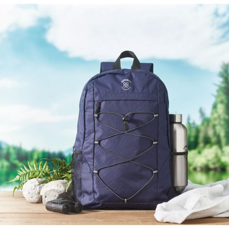Mochila de poliéster RPET 600D