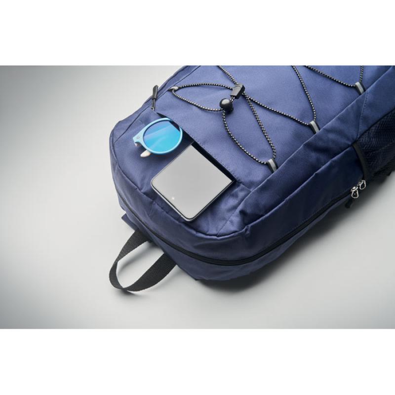 Mochila de poliéster RPET 600D