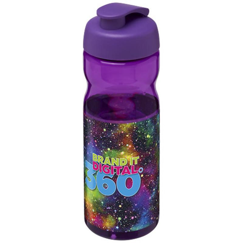 Bidón deportivo con Tapa Flip de 650 ml H2O Active® "Base"