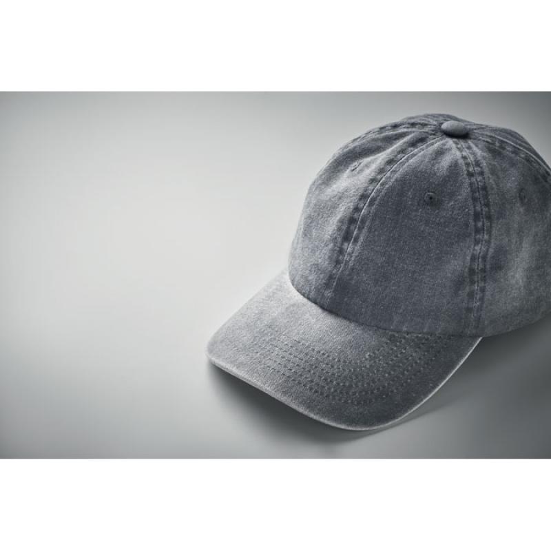 Gorra de 6 paneles 265 gr/m²