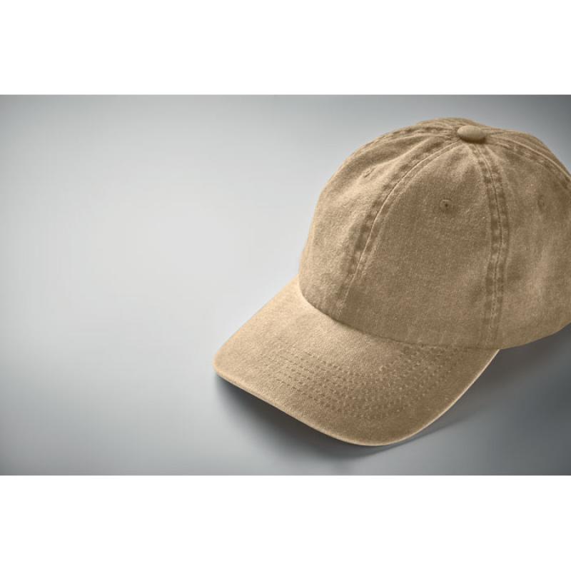 Gorra de 6 paneles 265 gr/m²