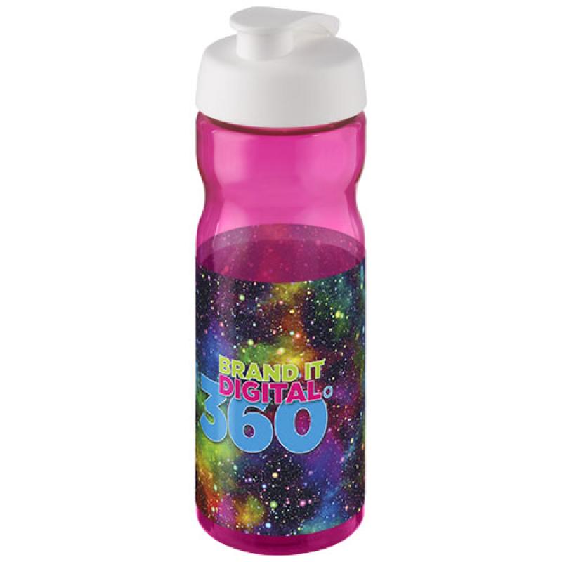 Bidón deportivo con Tapa Flip de 650 ml H2O Active® "Base"