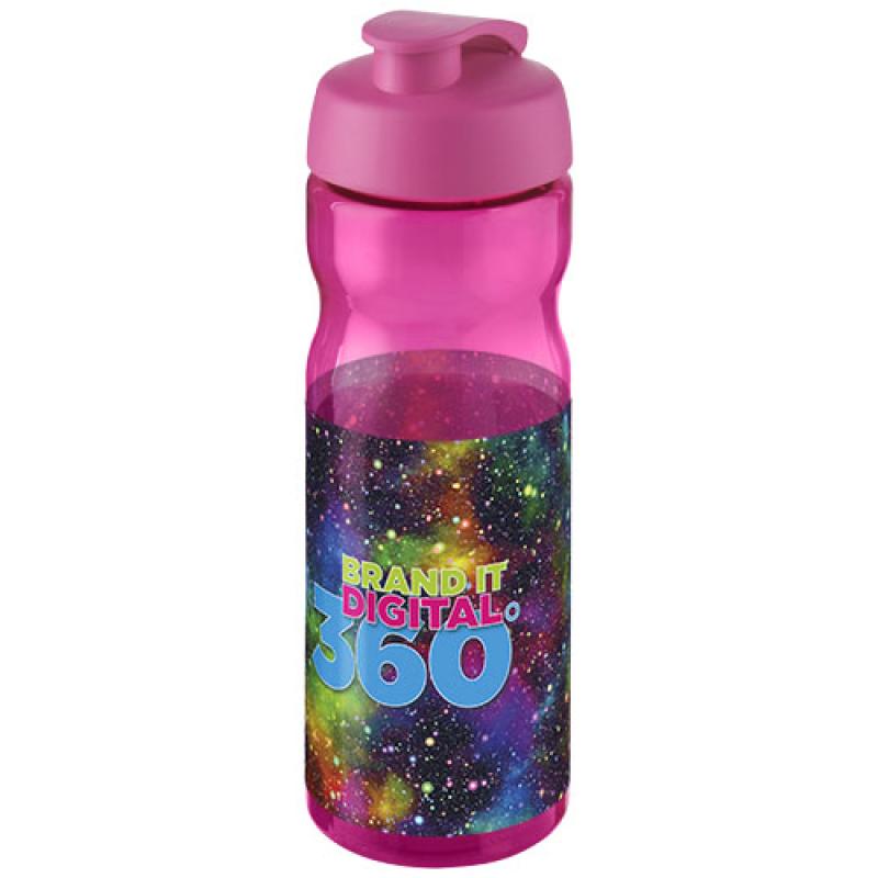 Bidón deportivo con Tapa Flip de 650 ml H2O Active® "Base"