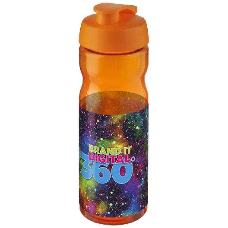 Bidón deportivo con Tapa Flip de 650 ml H2O Active® "Base"