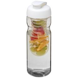 H2O Active® Base Bidón deportivo e infusor con Tapa Flip de 650 ml