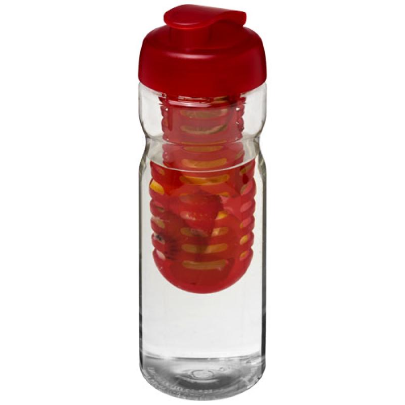 H2O Active® Base Bidón deportivo e infusor con Tapa Flip de 650 ml