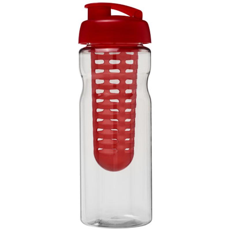 H2O Active® Base Bidón deportivo e infusor con Tapa Flip de 650 ml