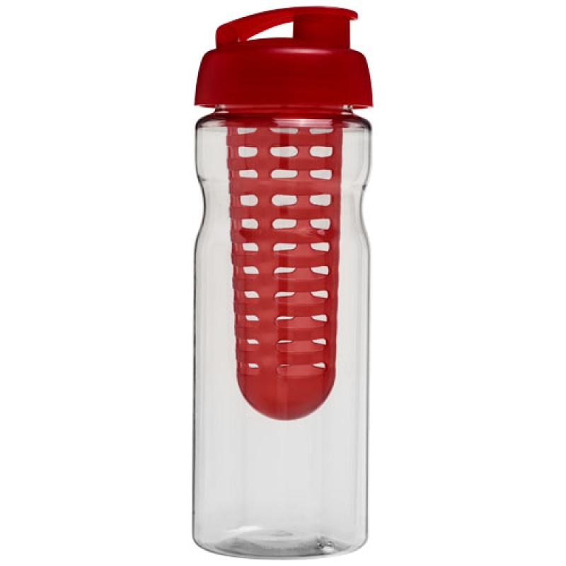 H2O Active® Base Bidón deportivo e infusor con Tapa Flip de 650 ml