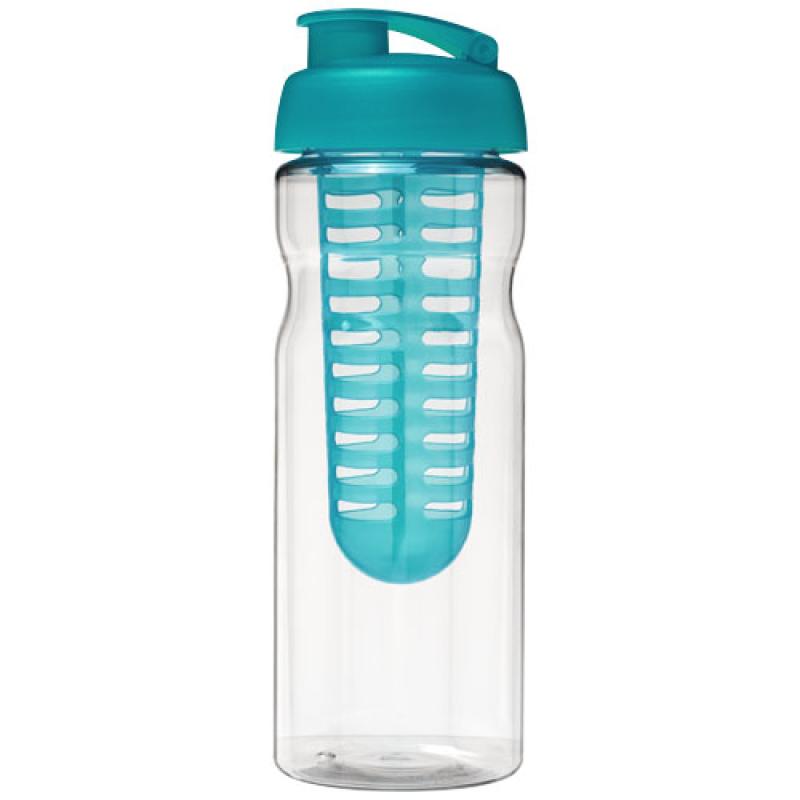 H2O Active® Base Bidón deportivo e infusor con Tapa Flip de 650 ml