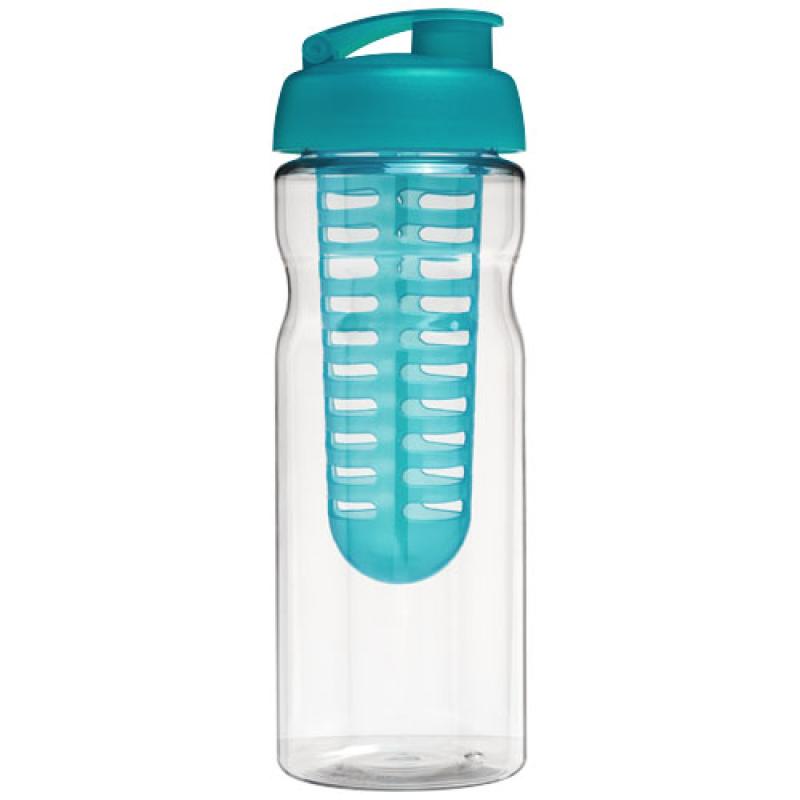 H2O Active® Base Bidón deportivo e infusor con Tapa Flip de 650 ml