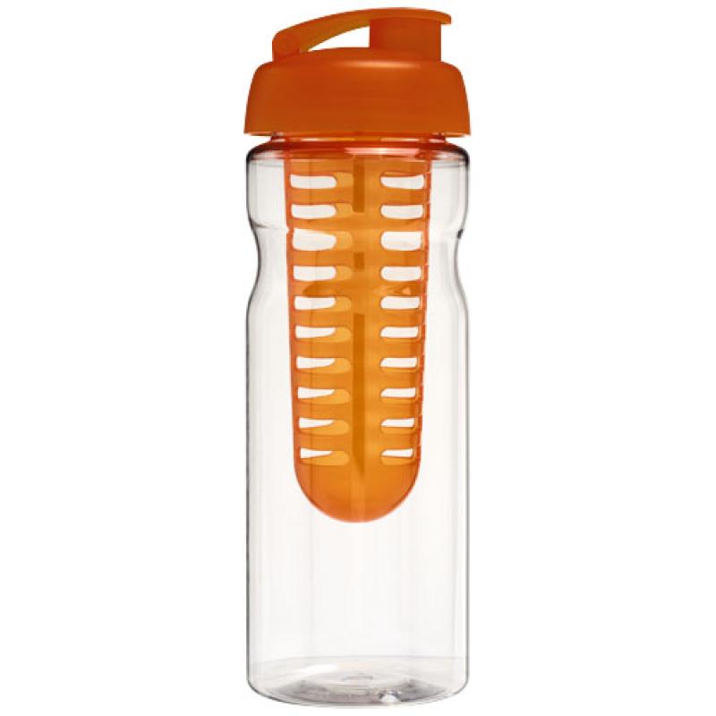 H2O Active® Base Bidón deportivo e infusor con Tapa Flip de 650 ml