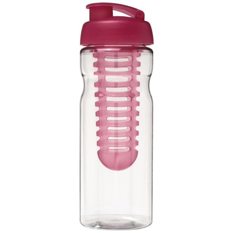 H2O Active® Base Bidón deportivo e infusor con Tapa Flip de 650 ml