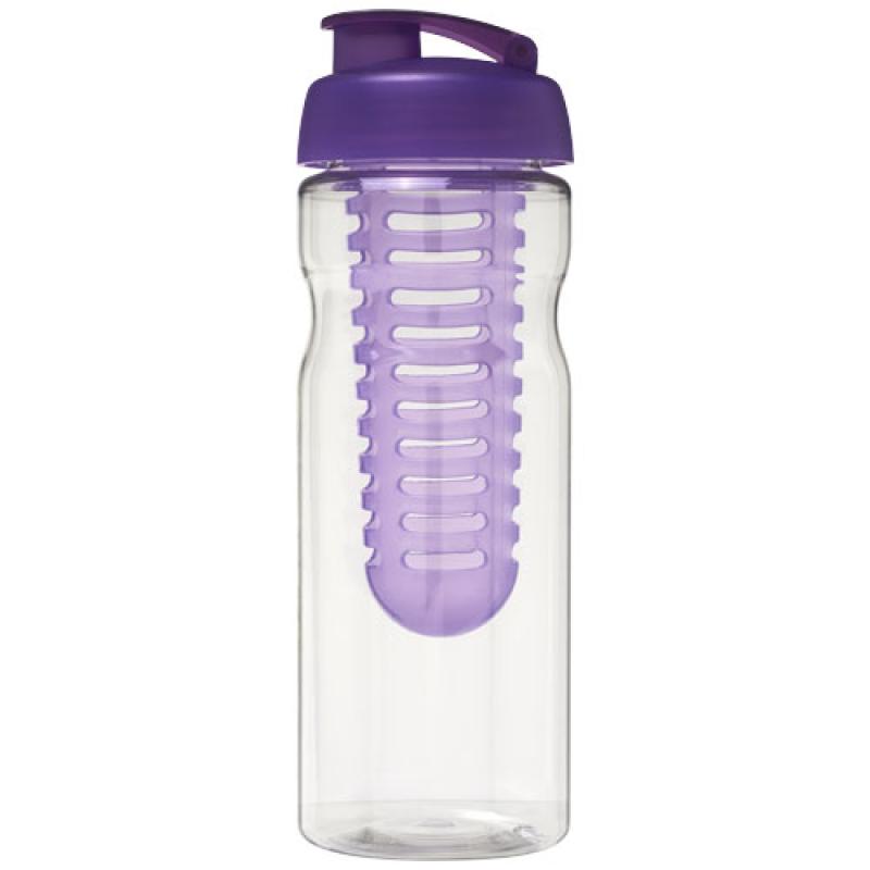 H2O Active® Base Bidón deportivo e infusor con Tapa Flip de 650 ml