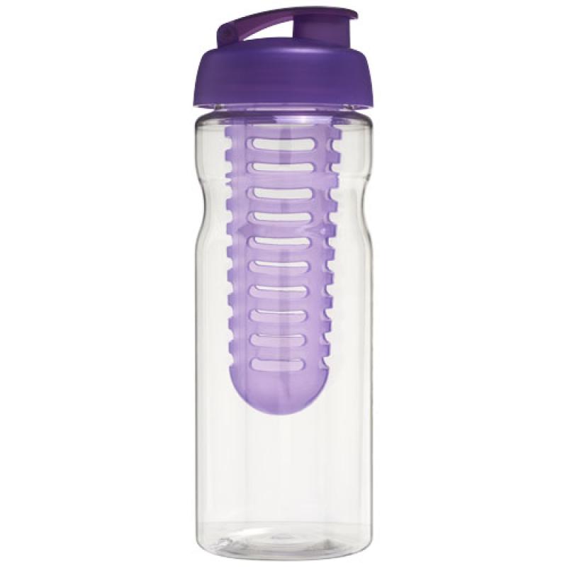 H2O Active® Base Bidón deportivo e infusor con Tapa Flip de 650 ml