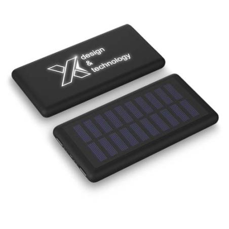 SCX.design P30 8000 mAh bateria solar externa retroiluminada