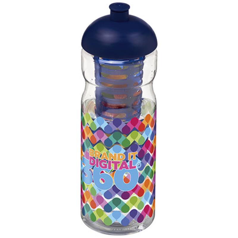 H2O Active® Base Bidón deportivo e infusor con Tapa Dome de 650 ml