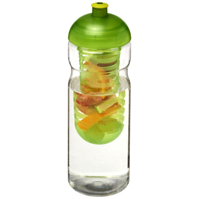H2O Active® Base Bidón deportivo e infusor con Tapa Dome de 650 ml