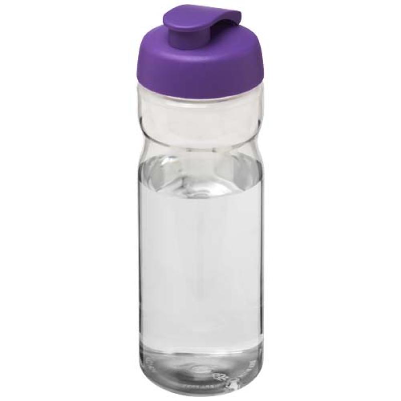 Bidón deportivo con tapa Flip de 650 ml H2O Active® "Eco Base"