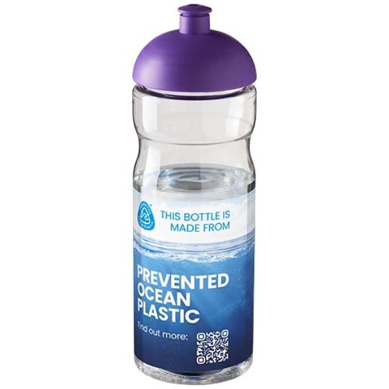 Bidón deportivo con tapa Dome de 650 ml H2O Active® "Eco Base"