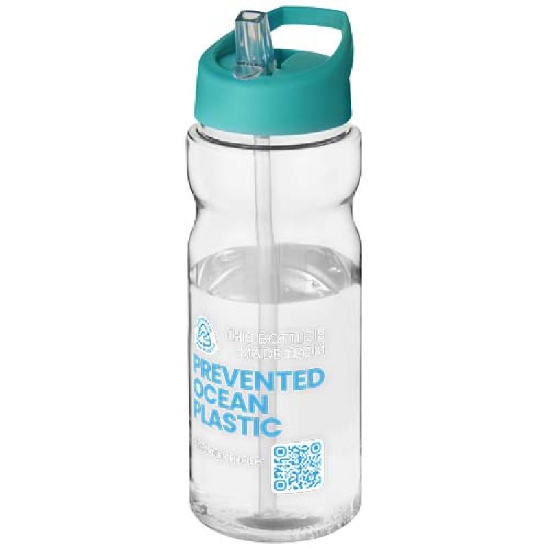 Bidón deportivo con boquilla de 650 ml H2O Active® "Eco Base"