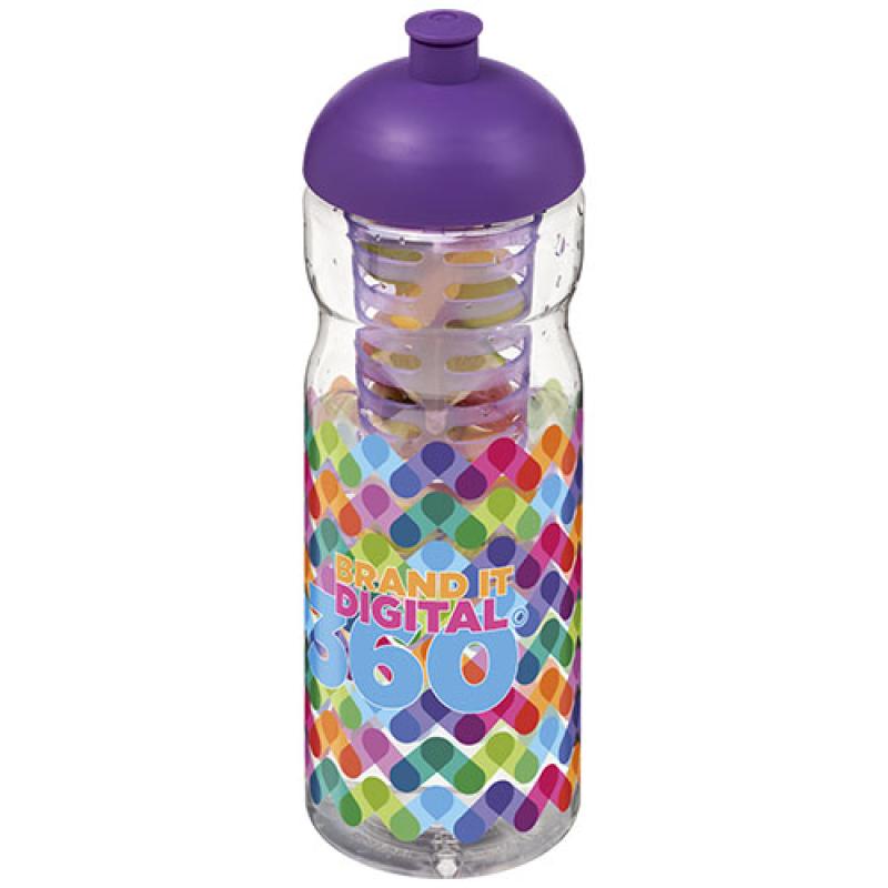 H2O Active® Base Bidón deportivo e infusor con Tapa Dome de 650 ml