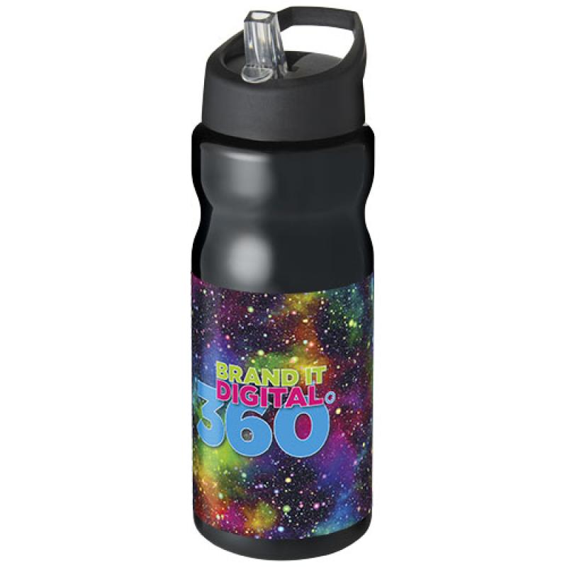 Bidón deportivo con tapa con boquilla de 650 ml H2O Active® "Base"