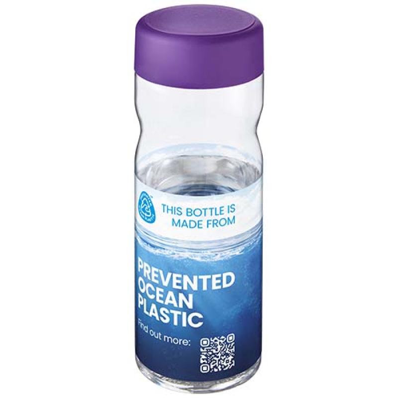 Botella con tapa de rosca de 650 ml H2O Active® "Eco Base"