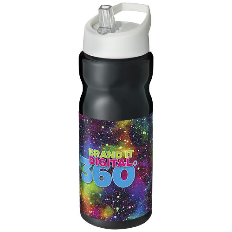 Bidón deportivo con tapa con boquilla de 650 ml H2O Active® "Base"