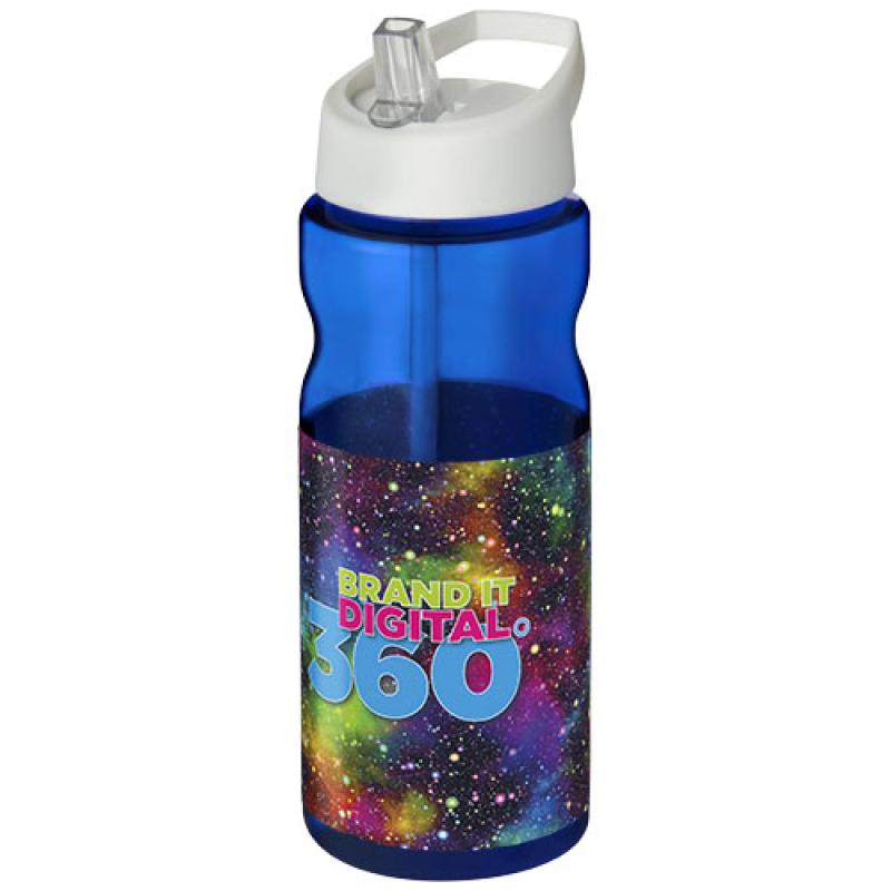 Bidón deportivo con tapa con boquilla de 650 ml H2O Active® "Base"