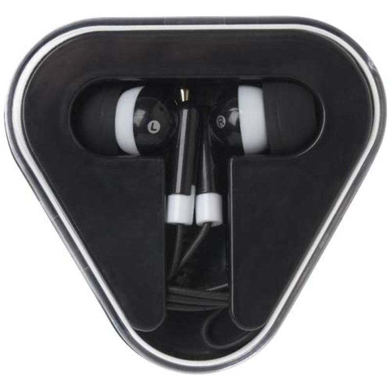 Auriculares con caja de plástico reciclado "Rebel"