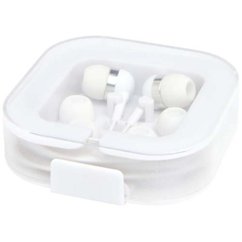 Auriculares tipo C con cable y caja de plástico reciclado "Baekdu"