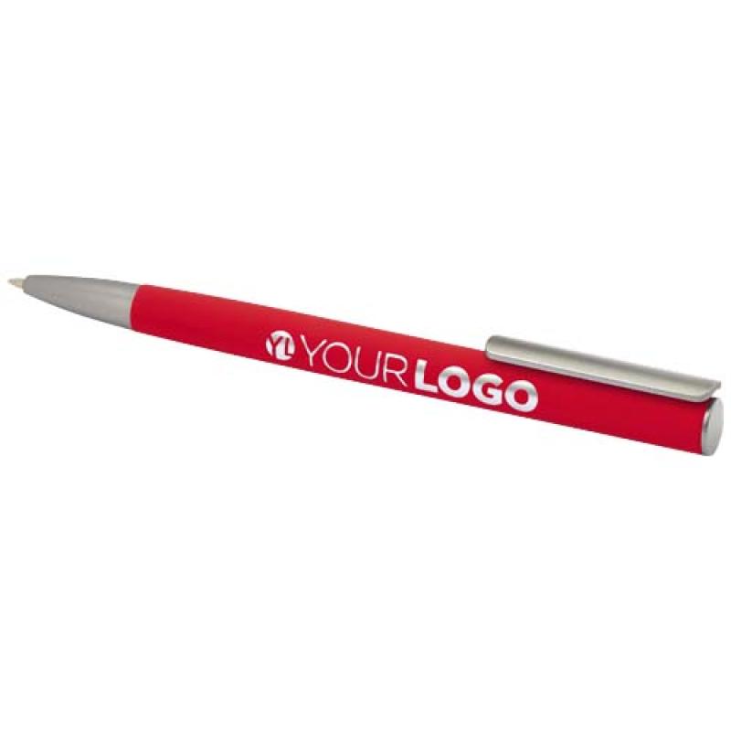 Bolígrafo de aluminio "Ziggur" (tinta azul)