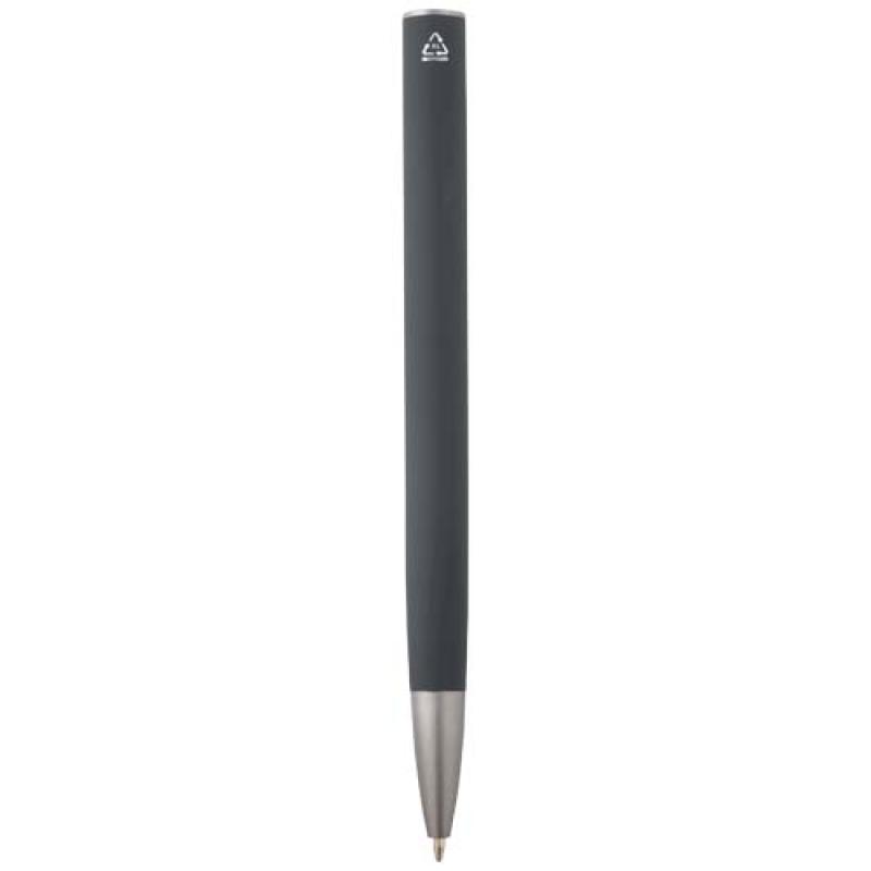 Bolígrafo de aluminio "Ziggur" (tinta azul)