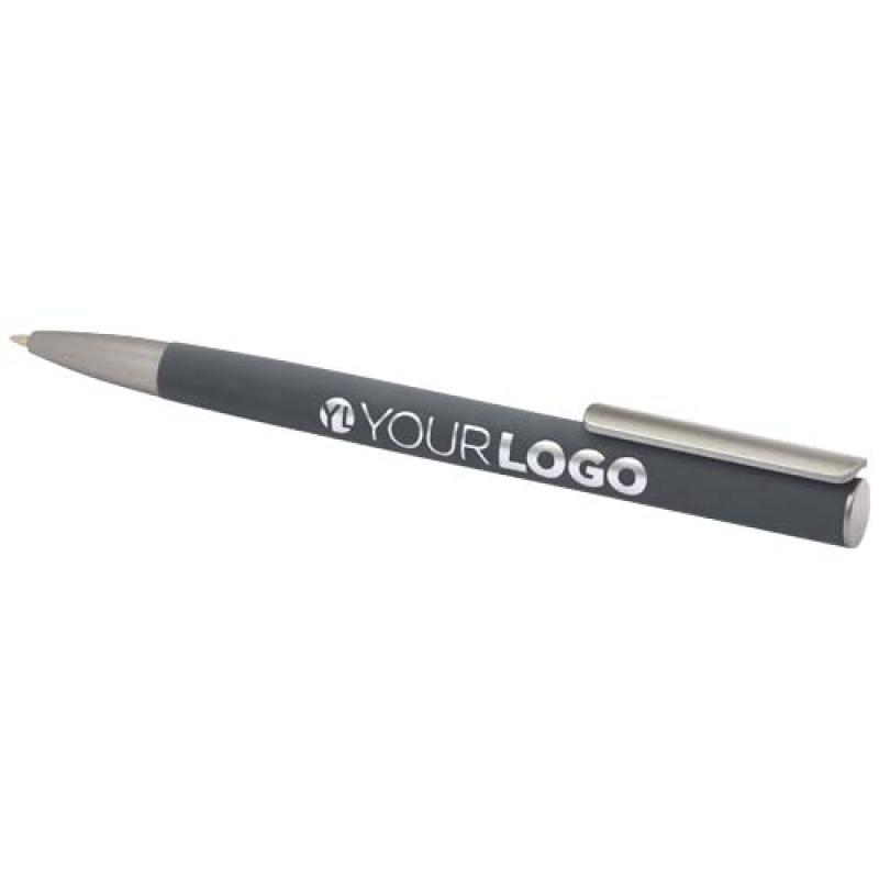 Bolígrafo de aluminio "Ziggur" (tinta azul)
