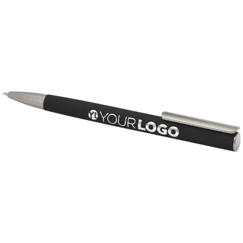 Bolígrafo de aluminio "Ziggur" (tinta azul)