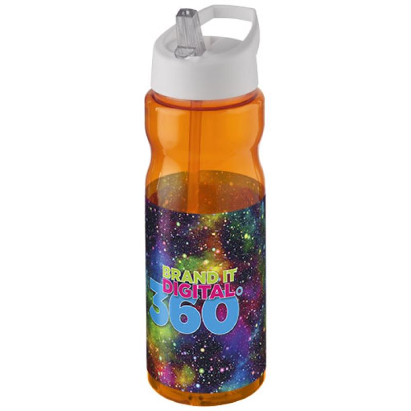 Bidón deportivo con tapa con boquilla de 650 ml H2O Active® "Base"