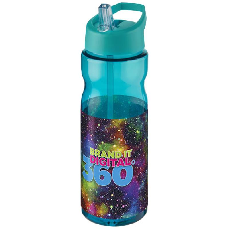 Bidón deportivo con tapa con boquilla de 650 ml H2O Active® "Base"