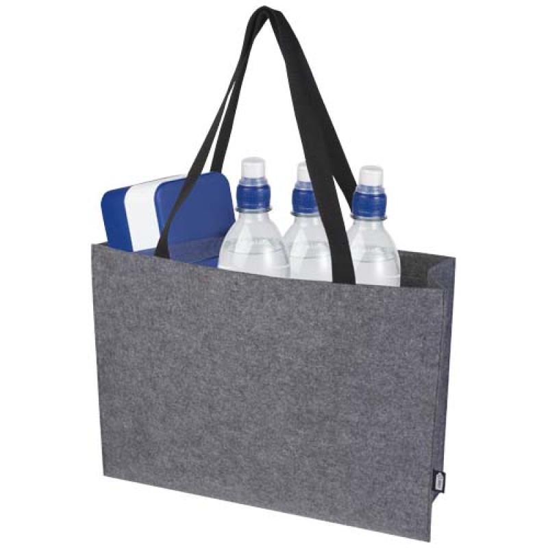 Bolsa Tote con refuerzo de fieltro reciclado GRS de 20 L "Felta"