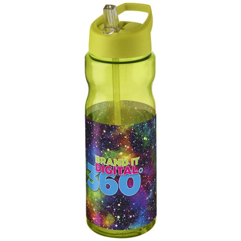 Bidón deportivo con tapa con boquilla de 650 ml H2O Active® "Base"