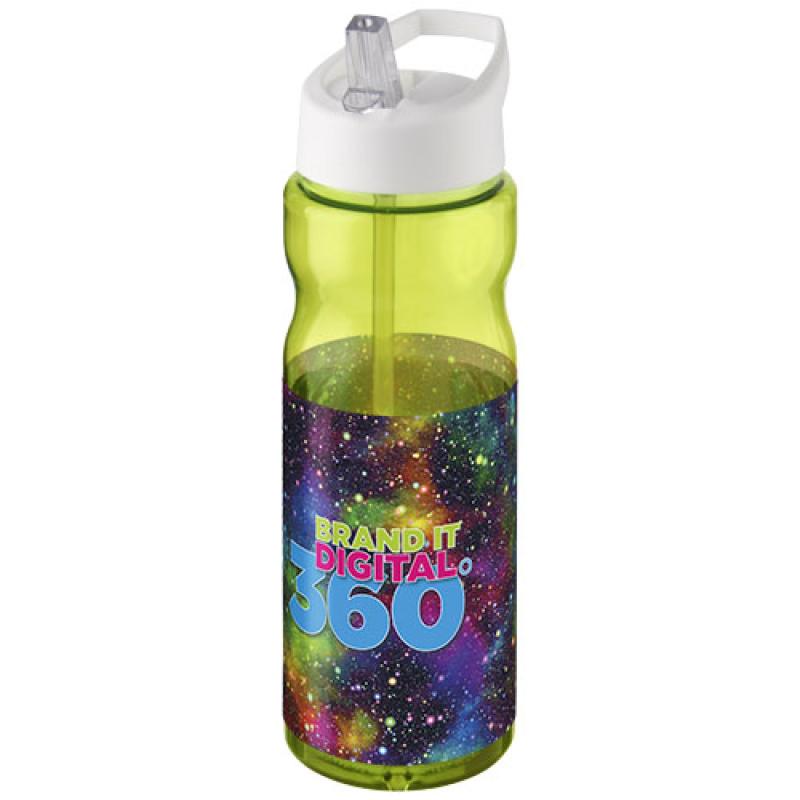 Bidón deportivo con tapa con boquilla de 650 ml H2O Active® "Base"