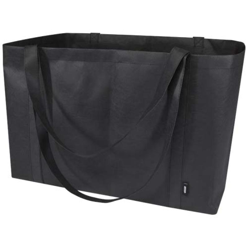 Bolsa Tote no tejida de material reciclado GRS extragrande de 65 l "Jumbo"