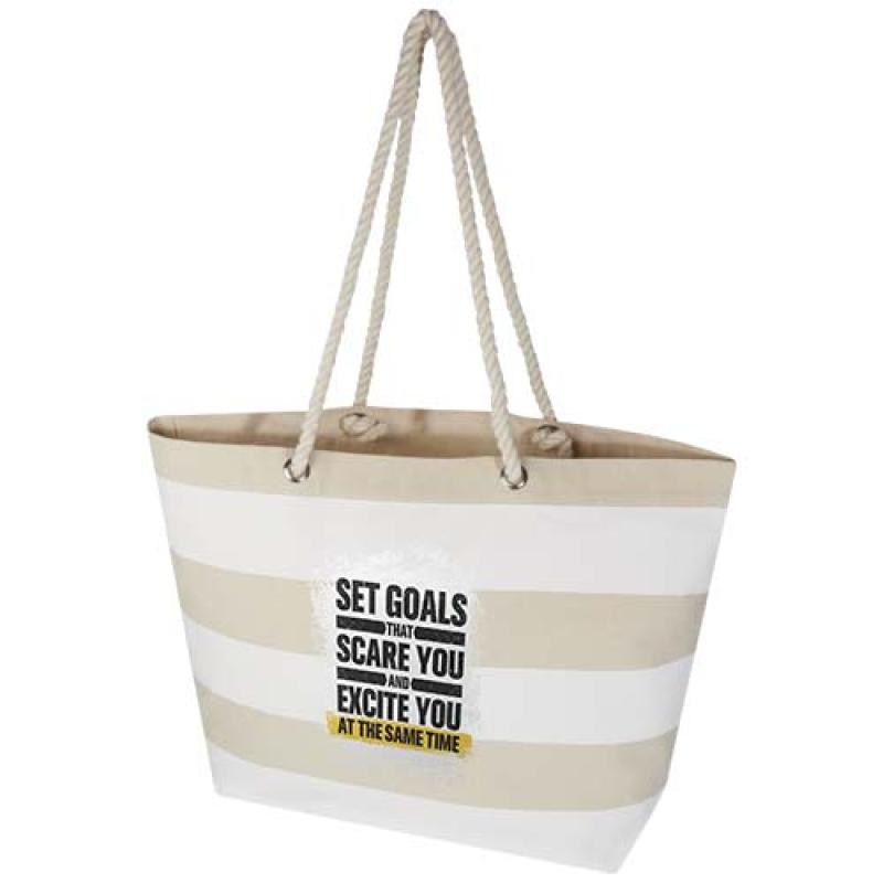 Bolsa Tote de playa de material reciclado GRS de 270 g/m² "Florida"